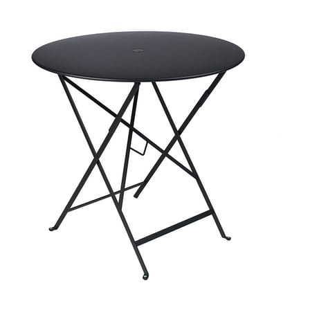 Table pliante Bistro / Ø 77cm - Trou pour parasol - Fermob