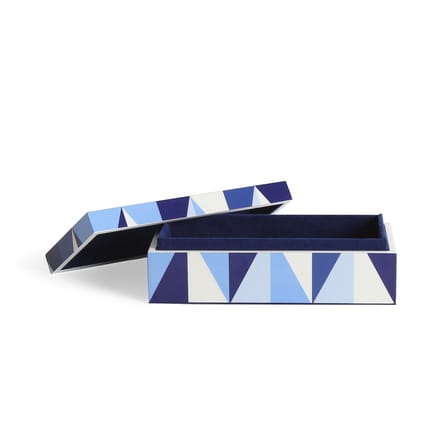 Boîte Sorrento Small bois bleu /  20 x 10 cm - Jonathan Adler
