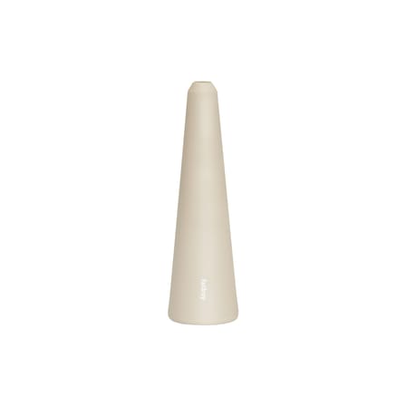 Bougeoir Spire métal beige Small / H 26 cm - Fatboy