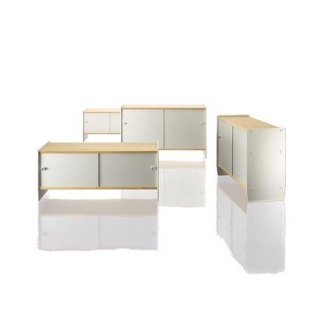 Buffet Theca bois bois naturel métal / Haut - L 123 x H 78 cm - Magis