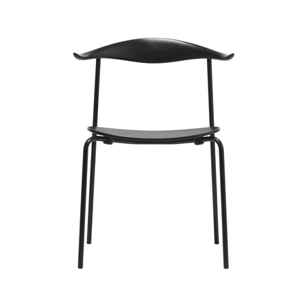 Chaise empilable CH88T bois noir / Hans J. Wegner, 1955 - CARL HANSEN & SON