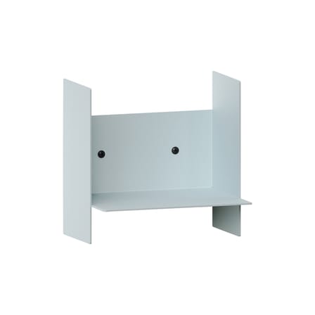 Étagère Pli métal bleu / L 20 x P 15 cm - TIPTOE