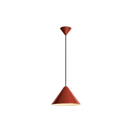 Pendelleuchte Compass metall rot / Ø 26 cm - Hay