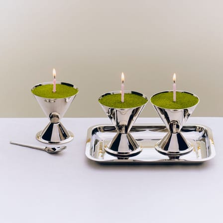 Plat de service Essential Rectangular métal / 26 x 18 cm - Hay