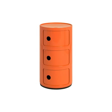 Rangement Componibili orange pop / 3 portes - Exclusivité en édition limitée - Kartell
