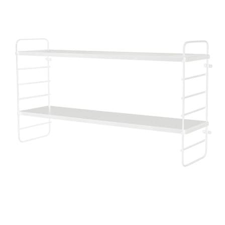 Regal North metall holz weiß / L 65 x H 35 cm - Metall & MDF - Bloomingville