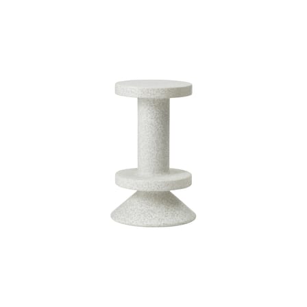 Sgabello alto Bit materiale plastico bianco / H 65 cm - Riciclato - Normann Copenhagen