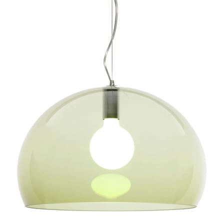 Suspension FL/Y plastique vert / Ø 52 cm - PMMA recyclé - Kartell