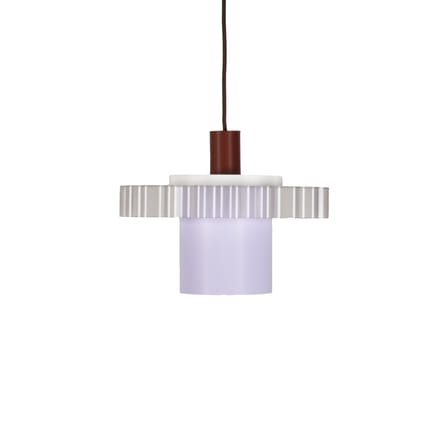 Suspension Gigi n°1 / Ø 28 x H 21 cm - Plastique recyclé / Fabriqué en France - Warren & Laetitia