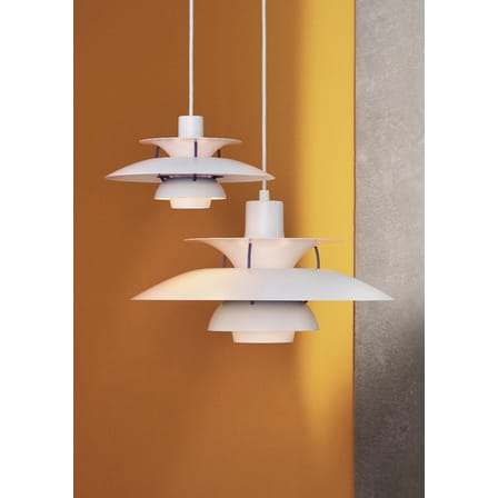 Suspension PH 5 Mini métal blanc / Ø 30 cm - Louis Poulsen