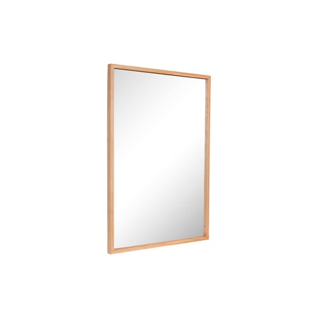 Glimpse Medium Wall mirror natural wood / 60 x 90 cm - HÜBSCH