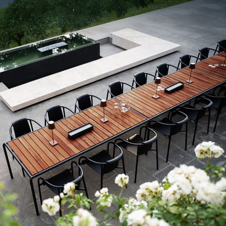 Accessoire / Pied central pour relier 2 tables Avanti - Houe