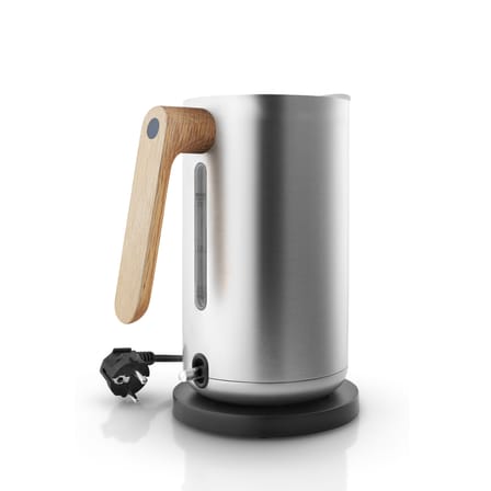 Bouilloire électrique Nordic Kitchen bois métal bois naturel / 1,5 L - Acier & chêne - Eva Trio