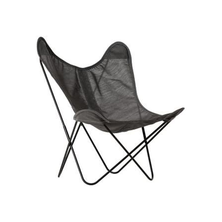 Fauteuil AA tissu gris / Batyline Eden - Réédition 1938 - AIRBORNE