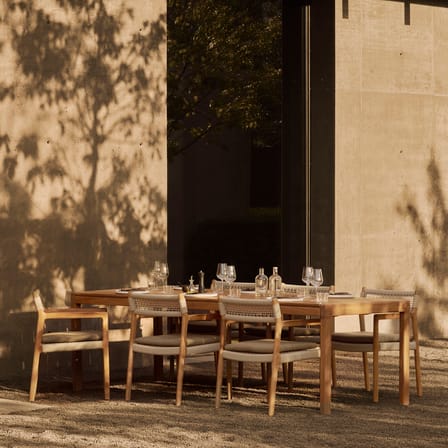 Fauteuil de repas Jack Woven Outdoor/ Corde - Ethnicraft