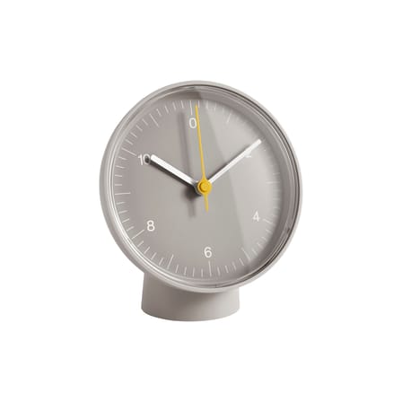 Horloge à poser  plastique gris / Jasper Morrison - Recyclé - Hay