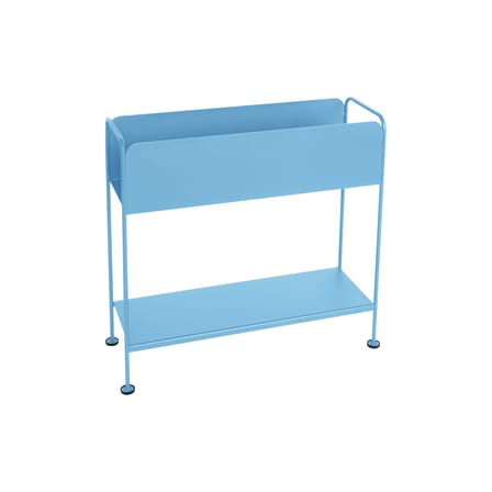 Jardinière Picolino métal bleu / Rangement -  L 66 x H 63 cm - Fermob