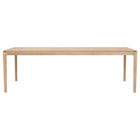 Table rectangulaire Bok bois naturel / 240 x 100 cm - 10 personnes - Ethnicraft