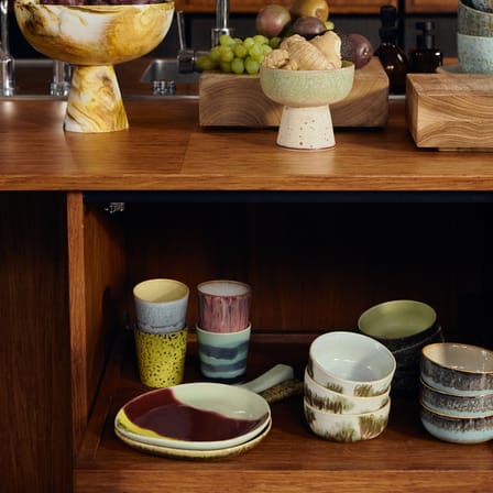 Tazzina da caffè 70s ceramics ceramica multicolore / Set di 4 - 23 cl - HK LIVING