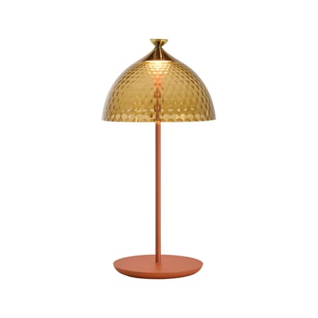 Tischleuchte Pumo LED plastikmaterial orange / Recycled - Kartell
