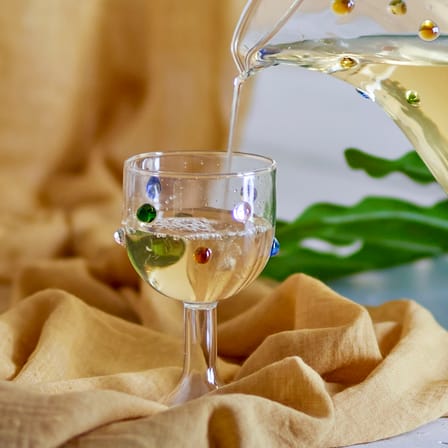 Verre à vin Thalia transparent / 250 ml - Bloomingville