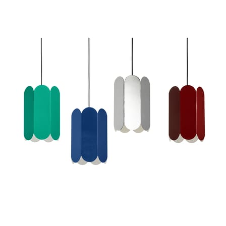 Abat-jour Arcs argent métal /Ø 20 x H 30 cm / Sans système électrique - Hay