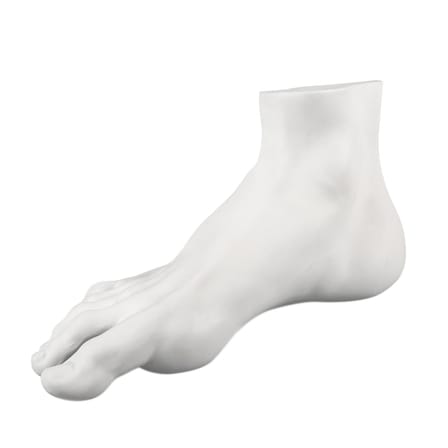 Décoration Memorabilia Mvsevm céramique blanc / Pied masculin - Seletti