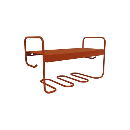 Etagère murale Picolino métal orange / L 52 x H 30 cm - Fermob