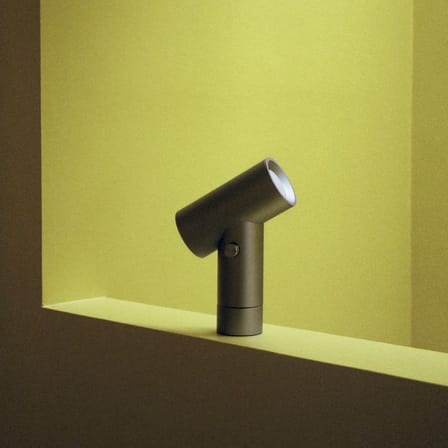 Lampe de table Beam métal noir / H 45 cm - Muuto