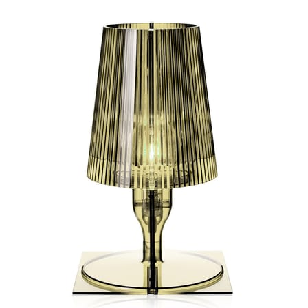 Lampe de table Take plastique vert / Polycarbonate 2.0 - Ferruccio Laviani, 2003 - Kartell