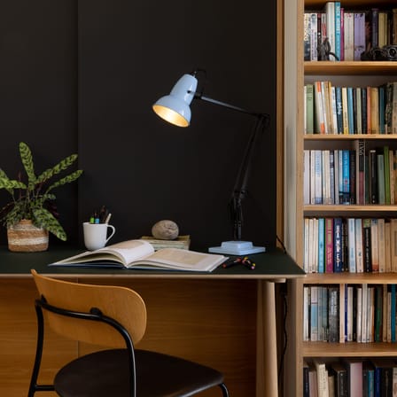 Lampe de table Original 1227 métal bleu / Réédition 1930' - Anglepoise
