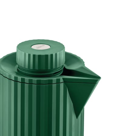 Pichet isotherme Plissé plastique vert / 1 L - Résine thermoplastique - Alessi