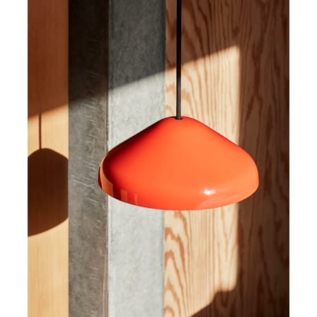 Suspension Pao Small métal rouge / Ø 23cm - Hay
