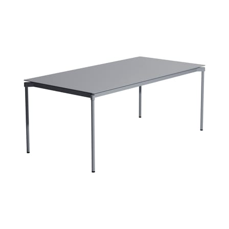 Table rectangulaire Fromme métal gris / Aluminium - 180 x 90 cm - Petite Friture