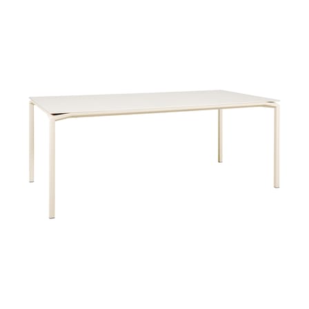 Tavolo rettangolare Calvi Minérale pietra beige / 195 x 95 cm (8 persone) - Piano/vassoio Dekton (aspetto Pietra) - Fermob