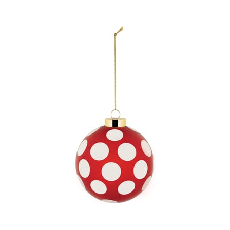 Boule de Noël Delight Big  n°3 verre rouge / Ø 9 cm - Alessi
