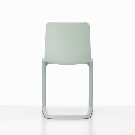 Chaise EVO-C plastique vert - Vitra