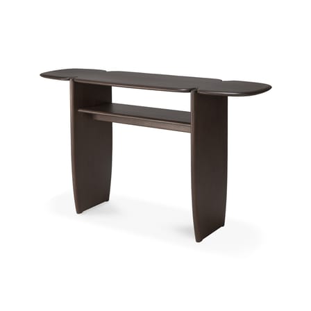 Console PI bois naturel / 130 x 40 x H 75 cm - Acajou massif - Ethnicraft