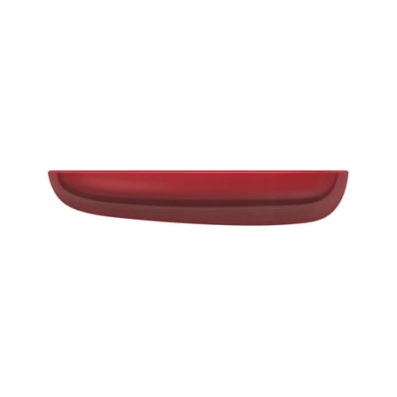 Etagère murale Corniche Large plastique rouge / L 45,5 cm - Bouroullec, 2012 - Vitra