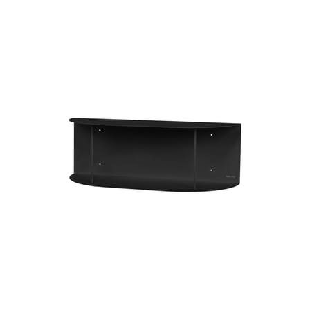 Etagère murale Lina courte métal noir / L 60 cm / Seconde vie - NOO.MA