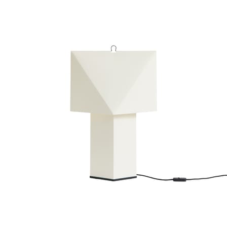 Lampada da tavolo Aplat Large carta bianco / Carta piegata - Hay