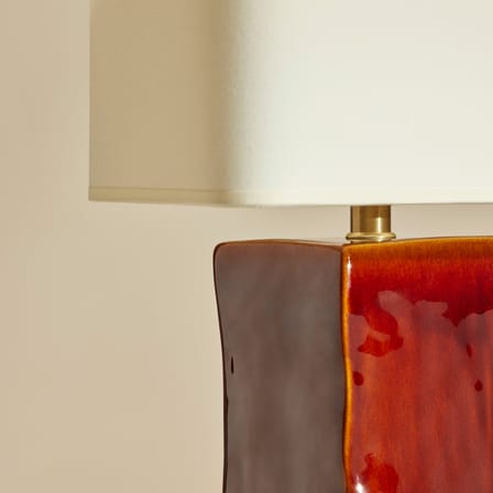 Lampe de table Nomad céramique marron - Maison Sarah Lavoine
