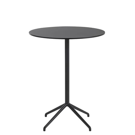 Mange-debout Still Café / Ø 75 x H 95 cm - Linoleum - Muuto