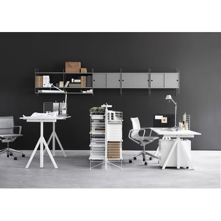 Lot de 2 montants de sol / 115 x P 30 cm - String Furniture