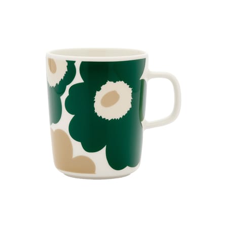 Mug Unikko céramique vert / 25 cl - Marimekko