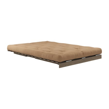 Divano convertibile Roots legno marrone / L 140 cm - 3 posizioni / Struttura marrone - KARUP DESIGN