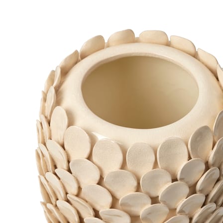 Vase Dorthea céramique blanc - BROSTE COPENHAGEN