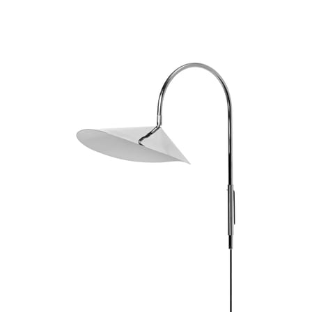 Wandleuchte mit Stromkabel Arum metall / H 47 cm – Schwenkbar - Ferm Living