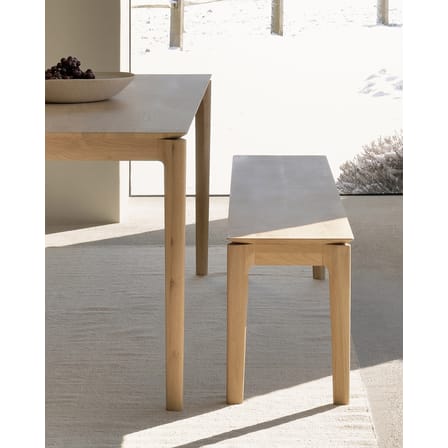 Banc Bok bois naturel / L 186 cm - Chêne massif - Ethnicraft