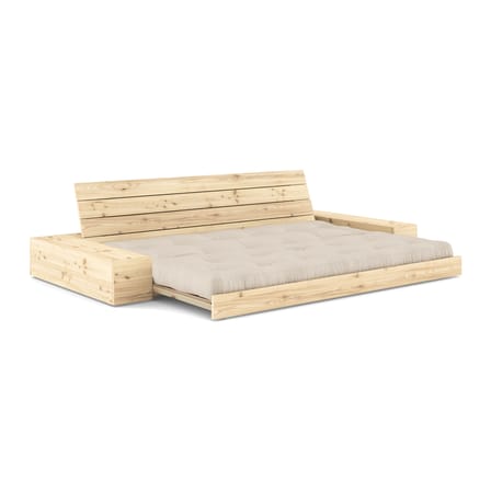 Canapé convertible Base / L 244 cm - Avec 2 blocs-accoudoirs / 3 places - KARUP DESIGN